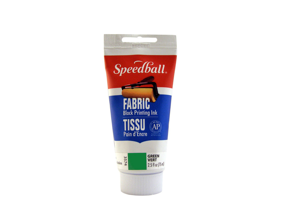 Speedball Fabric Block Printing Ink 2.5oz - Green