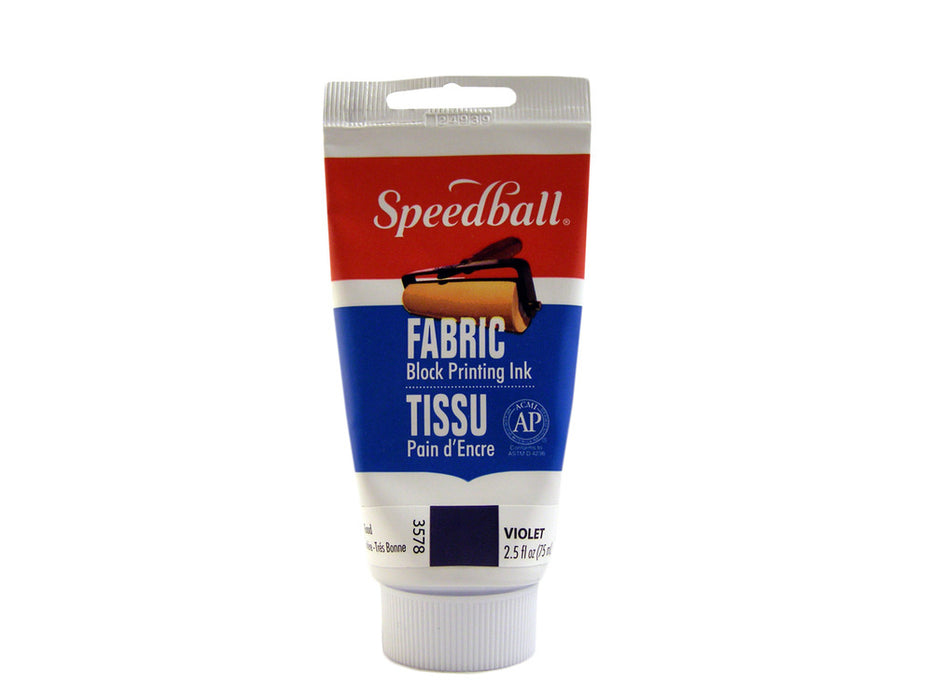 Speedball Fabric Block Printing Ink 2.5oz - Violet