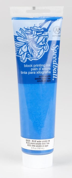 Speedball Block Printing Inks Water-Based 5oz Blue