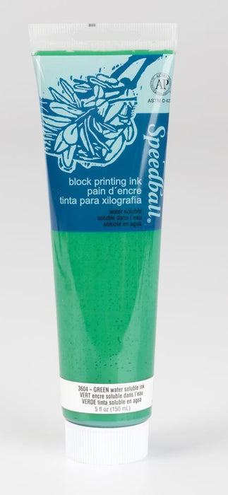 Speedball Block Printing Inks Water-Based 5oz Green