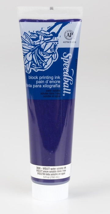 Speedball Block Printing Inks Water-Based 5oz Violet