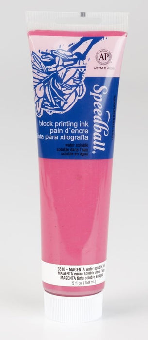 Speedball Block Printing Inks Water-Based 5oz Magenta