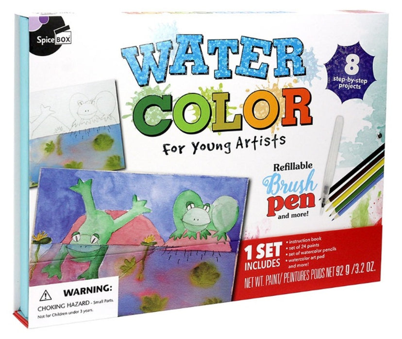 Spicebox Young Artist Kit, Watercolor