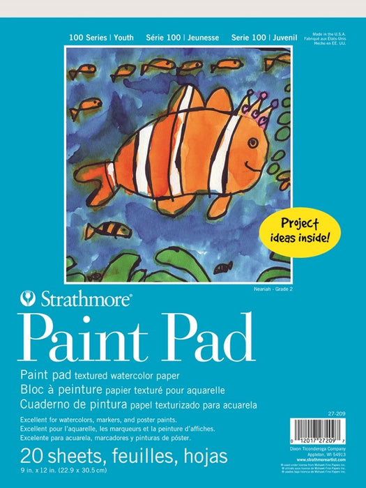 Strathmore Kids Paint Paper Pads 100 Series 9x12