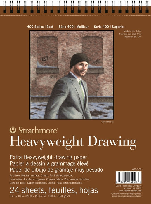 Strathmore Heavyweight Drawing Paper Pad 400 Series 8x10