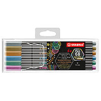 Stabilo Pen 68 Metallic Pen 6/Set