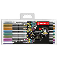 Stabilo Pen 68 Metallic Pen 8/Set