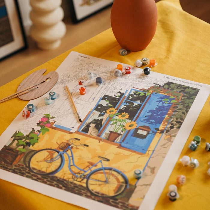 Winnie's Picks - Paint by Numbers - A Woman of Independent Means