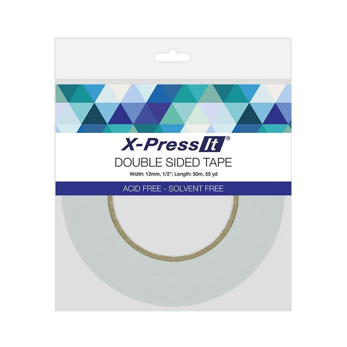 X-Press It Double Sides Tissue Tape 12mmx50m / .5"x55 yards