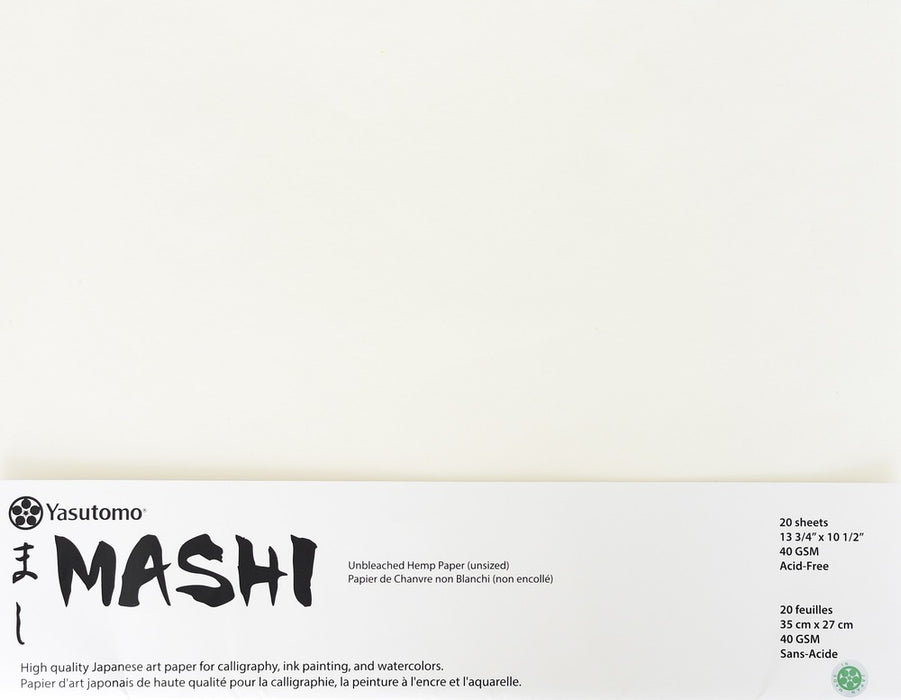 Yasutomo Mashi Paper, 13 3/4" x 10 1/2" (20 Sheets)