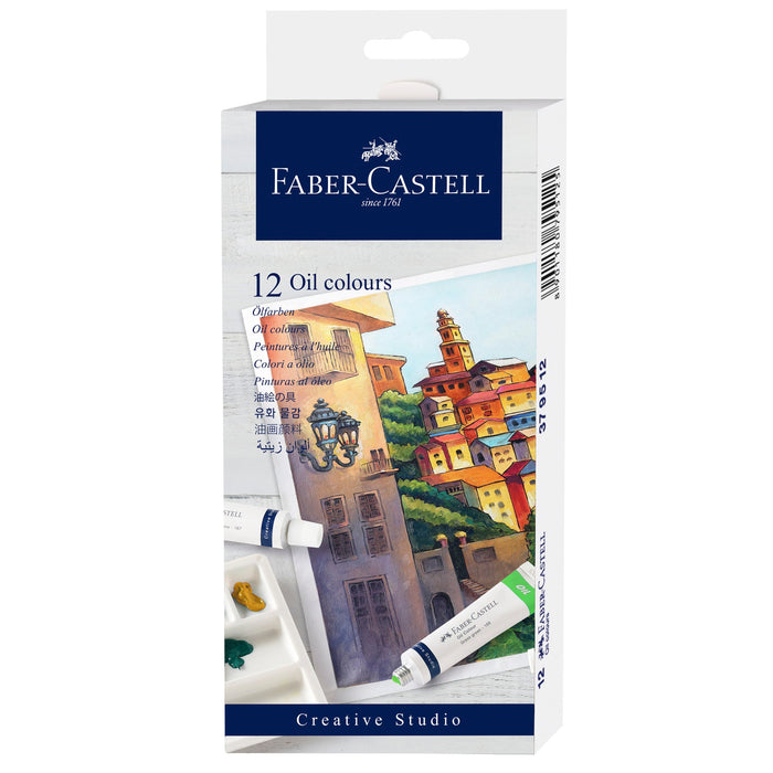 Faber-Castell Creative Studio Starter Oil Colour 12/Set