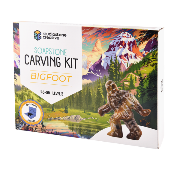 Studiostone Creative - Bigfoot Soapstone Carving Kit