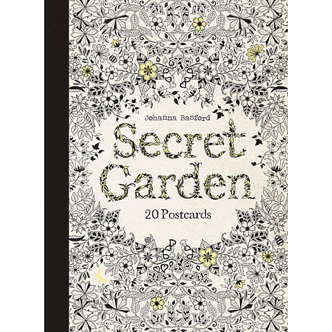 Chronicle Books Secret Garden Postcards