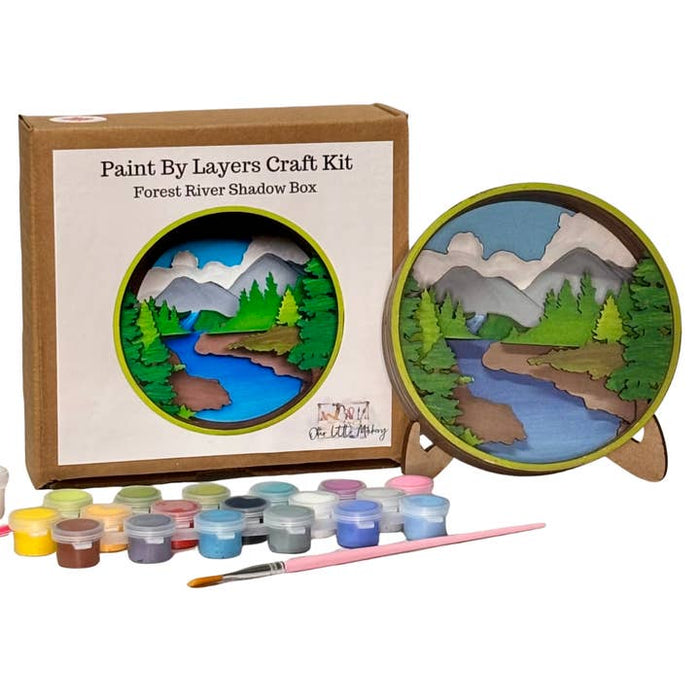 Our Little Makery - Forest River Shadow Box Kit