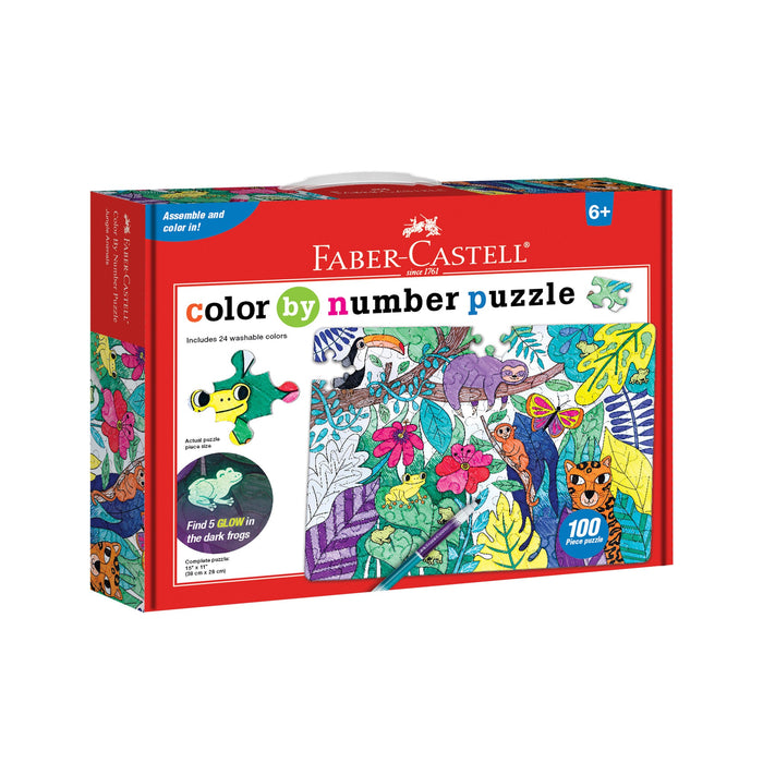 Faber-Castell Paint by Number Puzzle - Jungle