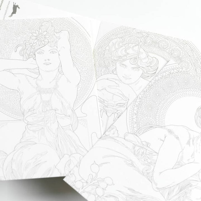 Pepin Press - Alphonse Mucha Watercolour Postcard Book