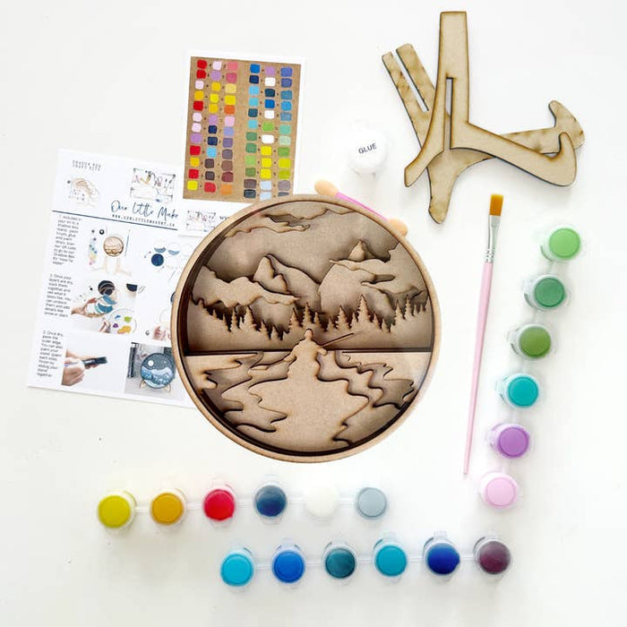 Our Little Makery - Lake Life Shadow Box Kit