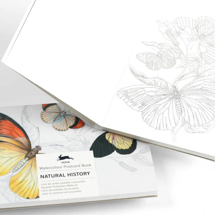 Pepin Press - Natural History Watercolour Postcard Book