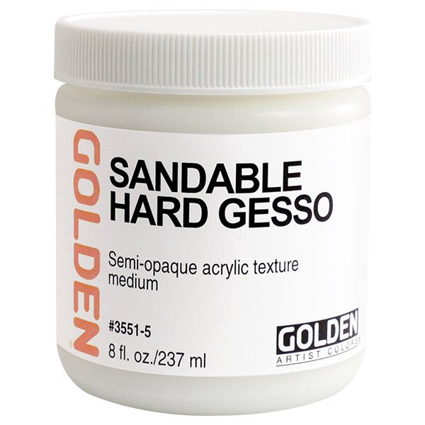 Golden 8oz Sandable Hard Gesso