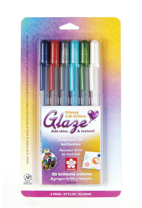 Sakura Glaze Embossing Pen 6/Set