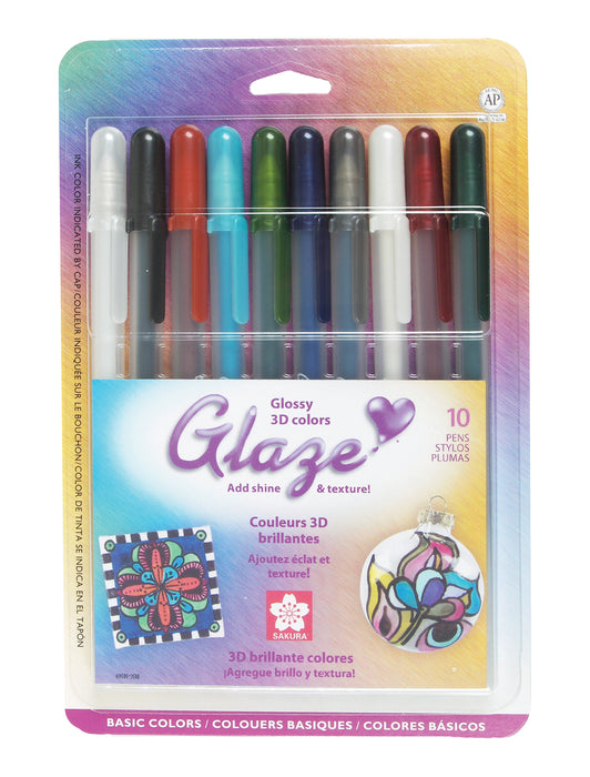 Sakura Glaze Pens 10/Set