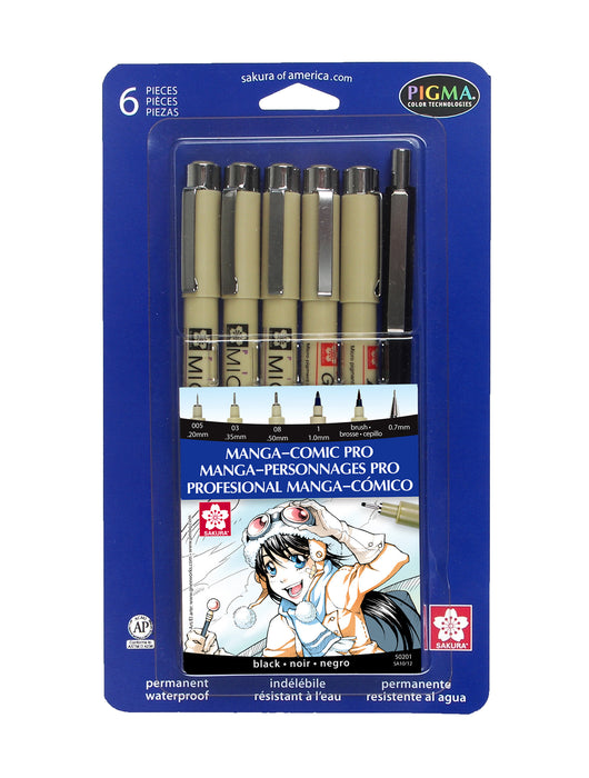 Sakura Pigma Manga Comic 6/Set