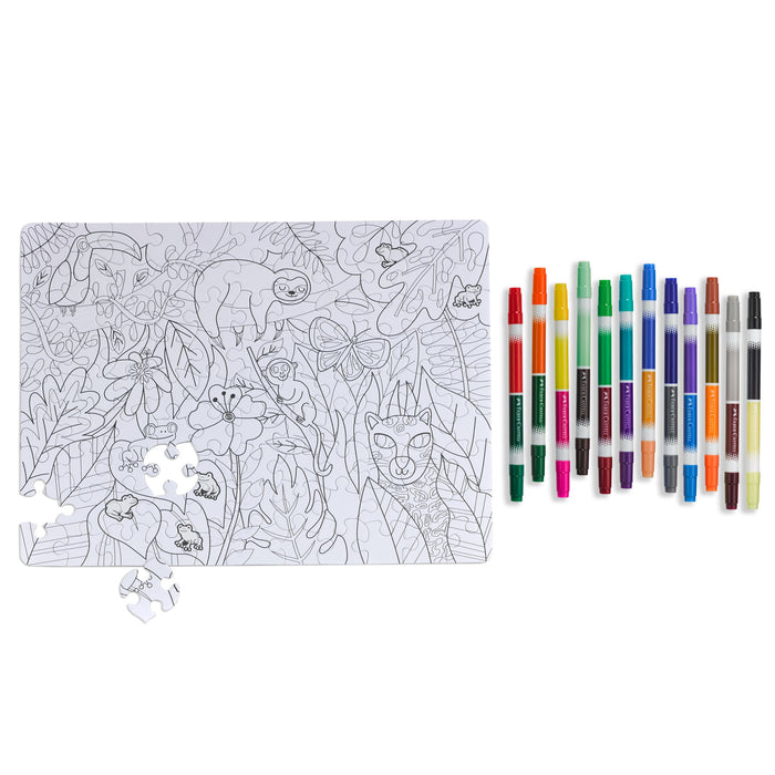 Faber-Castell Paint by Number Puzzle - Jungle
