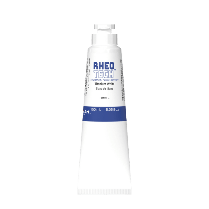 Tri-Art Reotech Acrylic 150ml, Titanium White