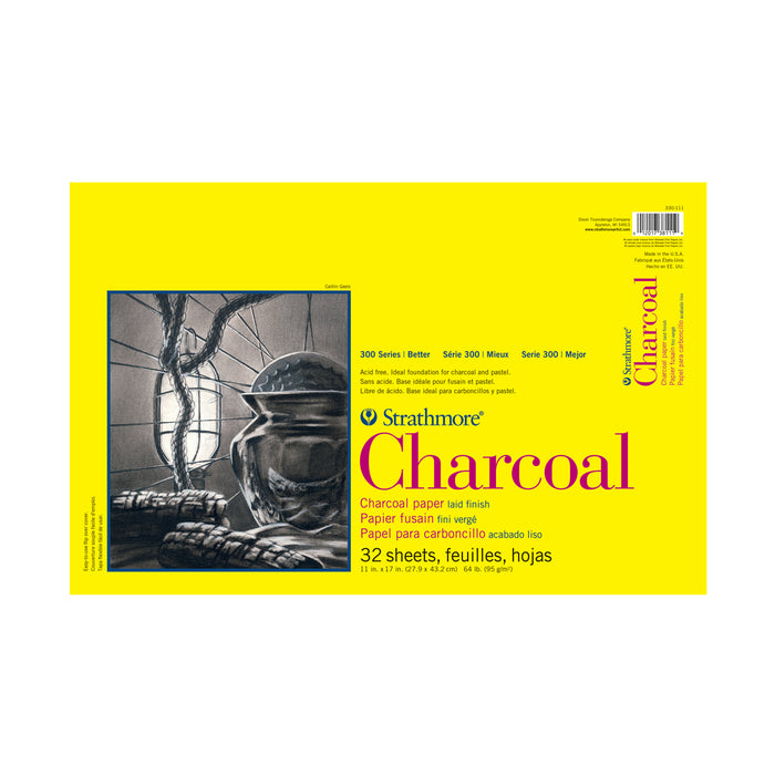 Stratmore Charcoal Paper Pads 300 Series 11x17