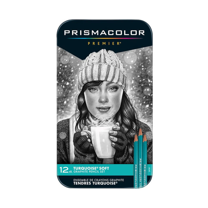 Prismacolor Soft Graphite Pencils 12/Set