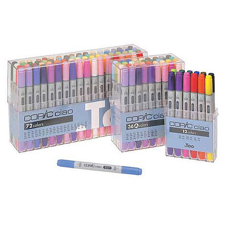 COPIC Ciao Markers Basic Set/12