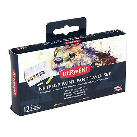 Derwent Inktense Paint Pan Travel Set/12 #01