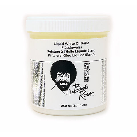 Bob Ross Liquid Oil Paint White 250ml