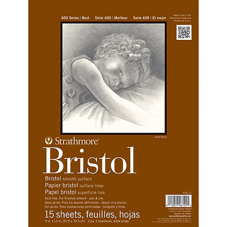 Strathmore Bristol Paper Pads Series 400 - Smooth - 11x14
