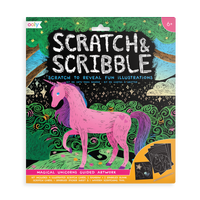 Ooly - Scratch & Scribble - Magical Unicorns