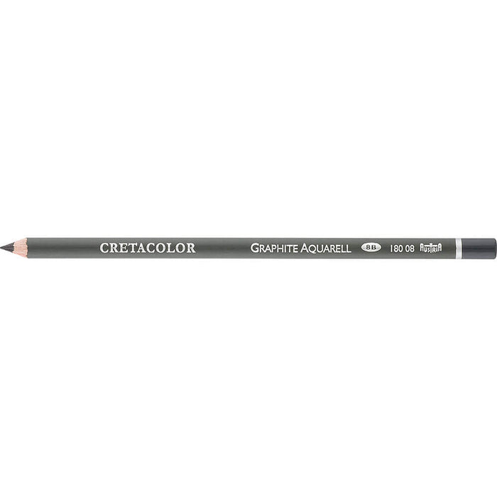 Cretacolor Graphite Aquarelle Water-Soluble Pencils 8B