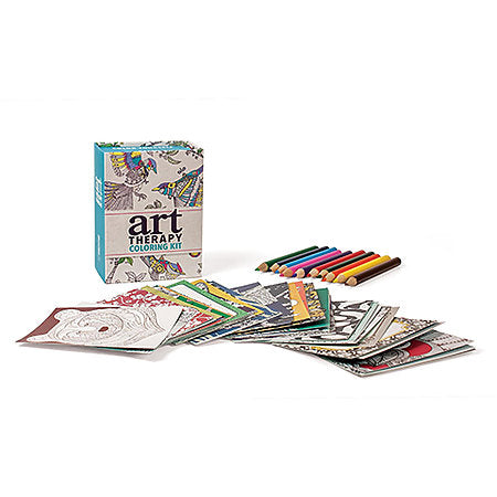 Running Press - Art Therapy Coloring Kit Mini Edition