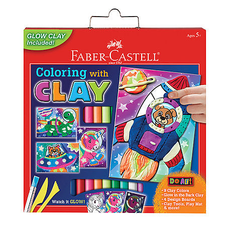 Faber-Castell Do Art Colouring With Clay Space Pets
