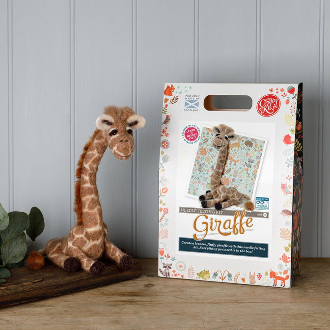 The Crafty Kit Company - Felting Kit - Giraffe