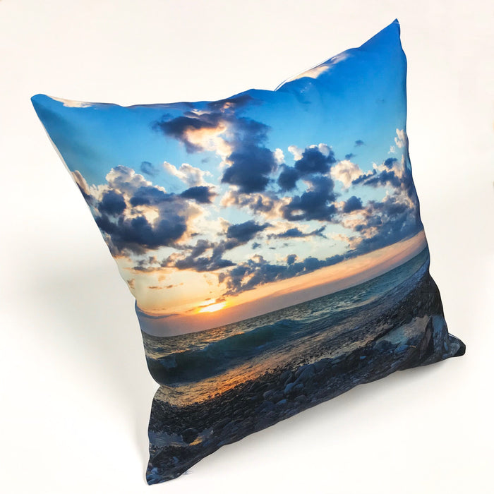 Pillow Cover - Poly White 16x16