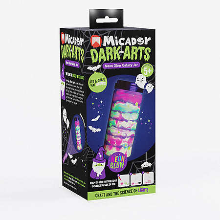 Micador Dark Arts, Neon Glow Scented Highlighters, 6 - Color Set