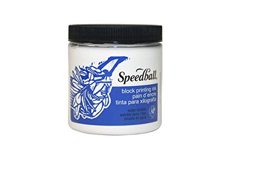 Speedball Block Printing Inks Water-Based 8oz White