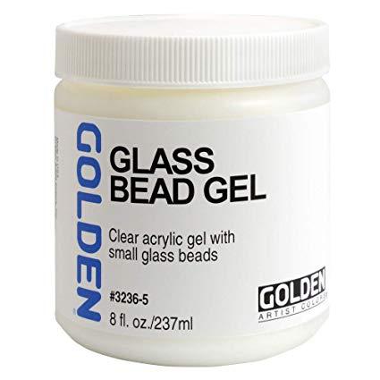 Golden 8oz Glass Bead Gel
