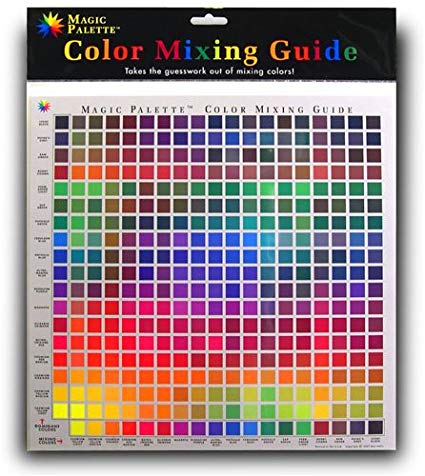 Magic Palette Inc. Colour Mixing Guide 11.5 x 11.5