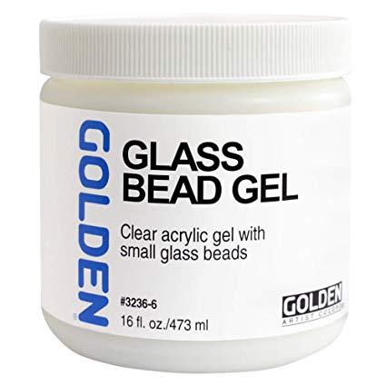 Golden 16oz Glass Bead Gel