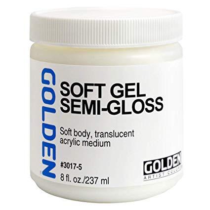 Golden 8oz Soft Gel Semi-gloss