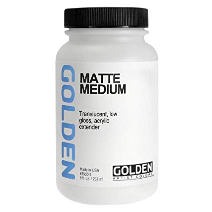 Golden 8oz Matte Medium