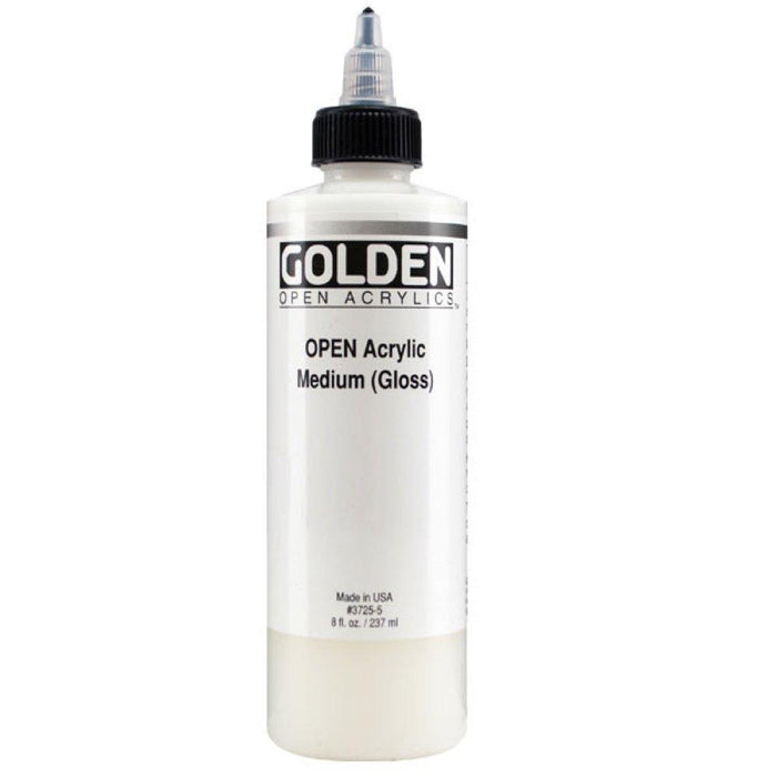 Golden 8oz Open Acrylic Medium Gloss