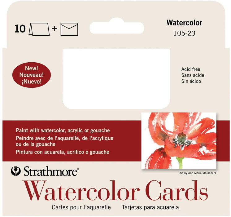 Starthmore Watercolour Cards 10/PK Announcement