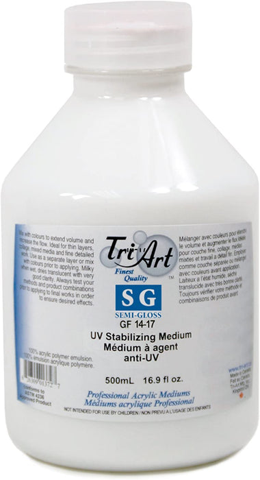 Tri-Art UV Stabilizing Medium Semi-gloss 250ml